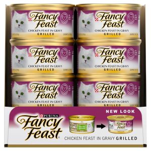 Grilled Chicken Feast In Gravy Cat Food 3 oz